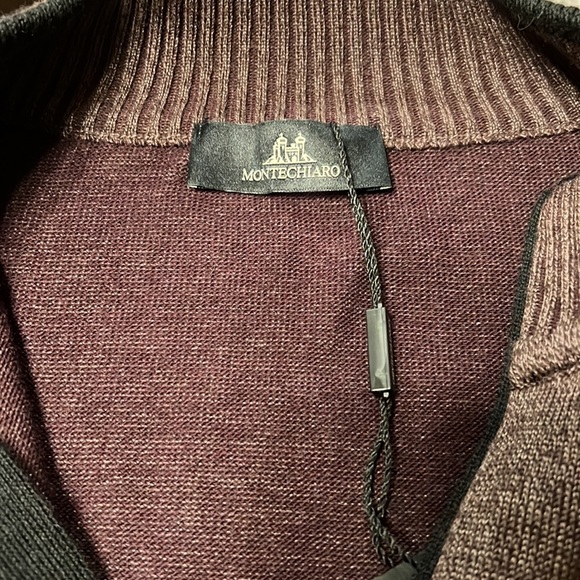 NWT Montechiaro Sweater size 54 - Picture 7 of 12